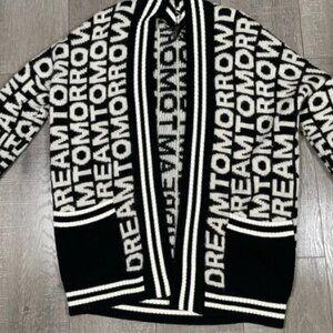 Maje Oversized Cardigan Dream Tomorrow allover Special Edition Size 1 (Small)